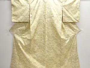 流水に草花模様織出し本場大島紬着物